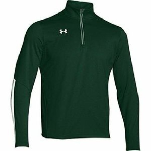 Under Armour Men's Forest Green Qualifier Quarter Zip
Size X-Large - Picture 1 of 9